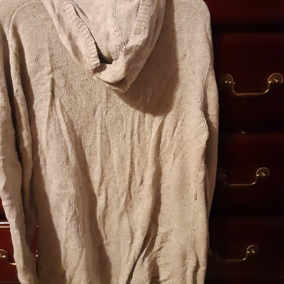 Long sleeve hooded cardigan - Picture 4 of 5